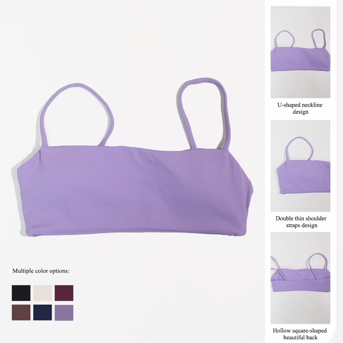 Ctenkevet Nuovo Reggiseno Yoga - Push Up Bra Padded recensione e prezzo